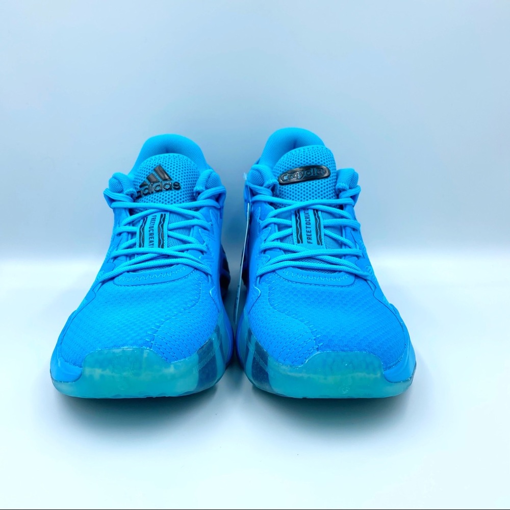 Adidas DON Issue 2 Crayola Blue Basketball Shoes 6 - Picture 2 of 16